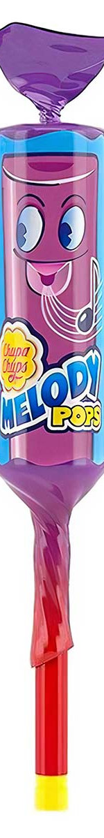 Леденец Chupa Chups Melody Pops Grape со вкусом винограда, 15 г