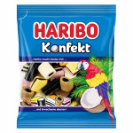 Жевательный мармелад Haribo Konfekt с лакрицей и какао, 100 г