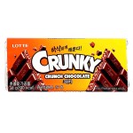 Шоколадная плитка Lotte Crunky Сrunch Chocolate с хрустящим шоколадом, 34 г