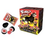 Жевательная резинка Fini el Toro Balls с клубничной начинкой, 5 г