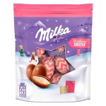 Новогодние шоколадные яйца конфеты Milka Xmas Bonbons Knister, 86 г