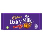 Молочный шоколад Cadbury Dairy Milk Crunchie Bits с хрустящей карамелью, 200 г