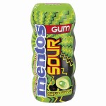 Кислая жевательная резинка Mentos Sour Green Apple со вкусом зелёного яблока, 30 г