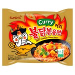 Лапша быстрого приготовления Samyang Curry Hot Chicken Flavor Ramen острая со вкусом курицы в соусе карри, 140 г