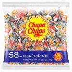 Леденцы Chupa Chups Colors Cola &amp; Strawberry со вкусом колы и клубники, 539,4 г