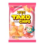 Чипсы Nongshim Tako Chips Octopus Flavored со вкусом осьминога, 60 г