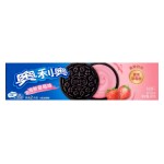 Печенье OREO Sandwich Cookie Fresh Strawberry со вкусом клубники, 97 г