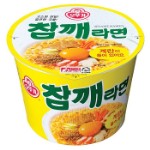 Лапша быстрого приготовления Ottogi Sesame Ramen со вкусом жареного кунжута, 110 г