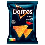 Кукурузные чипсы Doritos со вкусом сладкий чили перец, 110 г