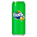 Газированный напиток Fanta Fruit Punch со вкусом фруктового пунша, 325 мл