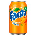Газированный напиток Fanta Orange со вкусом апельсина, 355 мл