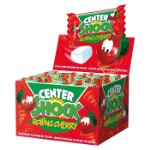 Жевательная резинка Center Shock Rolling Cherry со вкусом вишни, 4 г (100 шт)