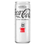 Газированный напиток Coca-Cola Zero Marshmello’s Limited Edition, 250 мл