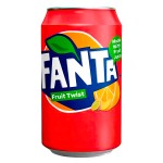 Газированный напиток Fanta Fruit Twist фруктовый твист, 330 мл