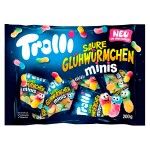 Жевательный мармелад Trolli Saure Glühwürmchen minis кислые светлячки в мини упаковках, 200 г