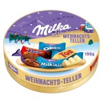 Набор конфет Milka &amp; Friends Weihnachts-Teller Рождественская тарелка, 198 г