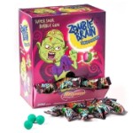 Кислый леденец Ilham Sweets Zombie Brain с жевательной резинкой, 3,5 г