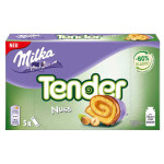 Шоколадные рулетики Milka Tender Nut ореховые, 185 г