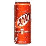 Газированный напиток A&amp;W Root Beer (безалкогольное корневое пиво), 325 мл