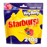 Жевательные конфеты Starburst Fruit Chews Very Berry, 210 г
