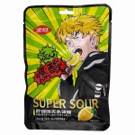 Кислые конфеты Super Sour со вкусом лимона, 24 г