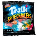 Мармелад Trolli Brite crawlers разноцветные червячки, 14 г