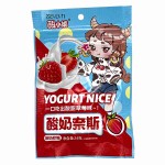 Жевательный мармелад Yogurt Nice со вкусом клубники, 24 г