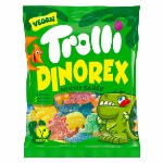 Жевательный мармелад Trolli DinoRex - динозавр Рекс, 150 г