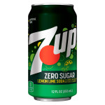 Газированный напиток 7UP zero sugar без сахара, 355 мл