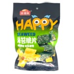 Чипсы Weizihuang Happy Seaweed с морской капустой и миндалём, 42 г