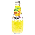 Нектар Aziano Pineapple Juice with Basil Seed Drink Ананас с семенами базилика, 290 мл