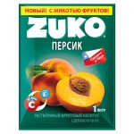 Растворимый напиток Zuko со вкусом персика, 25 г