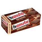 Вафельные печенья Ferrero Hanuta Brownie с шоколадной начинкой, 220 г