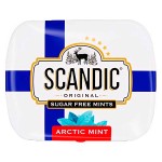 Конфеты Scandic Arctic Mint арктическая мята, без сахара, 14 г