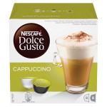 Кофе натуральный жареный молотый в капсулах Nescafe Dolce Gusto Cappuccino (16 капсул), 186,4 г
