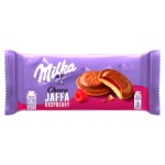 Печенье Milka Choco Jaffa Raspberry Jelly с малиновой начинкой, 147 г