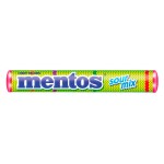 Жевательные конфеты Mentos Roll Sour Mix кислый микс, 37 г