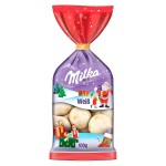 Шоколадные шарики Milka Weihnachts-Kugeln Weiß Белый шоколад, 100 г