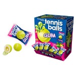 Жевательная резинка Fini Tennis Balls с начинкой лимон-лайм, 5 г