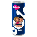 Газированный напиток Love Is Cola Zero со вкусом колы (без сахара), 250 мл