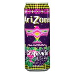 Напиток сокосодержащий AriZona Grapeade со вкусом винограда, 680 мл