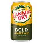 Газированный напиток Canada Dry Bold Ginger Ale - имбирный эль, 355 мл