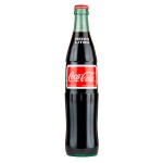 Газированный напиток Coca Cola в стеклянной бутылке, 500 мл