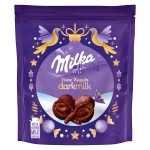 Новогодние шоколадные яйца конфеты Milka Feine Kugeln Darkmilk, 90 г