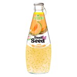 Нектар Aziano Melon Juice with Basil Seed Drink Дыня с семенами базилика, 290 мл