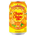 Газированный напиток Chupa Chups Orange со вкусом апельсина, 345 мл