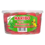 Мармелад Haribo Veggie Riesen Erdbeeren гигантская клубника, 1350 г