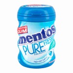 Жевательная резинка Mentos Pure Fresh Mint со вкусом свежей мяты (без сахара), 61,25 г