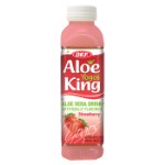 Напиток сокосодержащий OKF Aloe Yogos King Strawberry со вкусом клубники, 500 мл