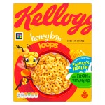 Сухой завтрак Kellogg’s Honey Bsss Loops со вкусом мёда, 330 г